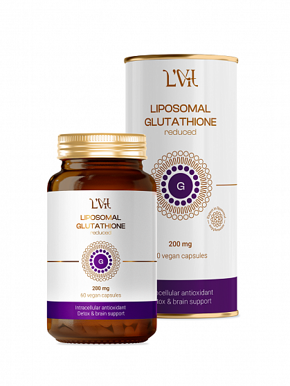 Липосомальный Глутатион/Liposomal Glutathione Reduced, 60 капсул