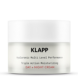 KLAPP Увлажняющий крем для лица День-Ночь/ BALANCE Triple Action Moisturizing Day + Night Cream, 50 мл
