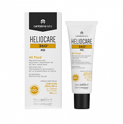 Флюид АК с тотальной защитой СПФ 100+/ Heliocare 360º MD AK Fluid Sunscreen 100+, 50 мл