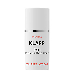 KLAPP Крем для лица нормализующий /PROBLEM SKIN CARE Oil Free Lotion, 30 мл