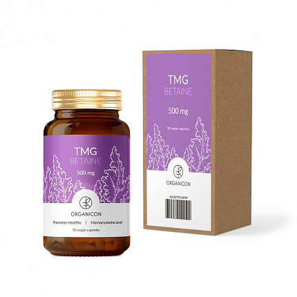 Природная форма бетаина/TMG Betaine, 90 капсул