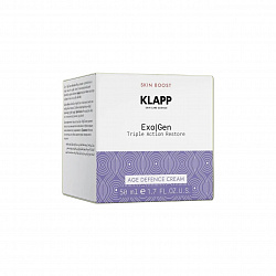 KLAPP крем с экзосомами антивозрастной/ Exo│Gen Age defence cream, 50 мл