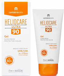 Солнцезащитный гель ультра 90 с SPF 50+/Heliocare 360º Ultra Gel SPF 50+ Sunscreen, 50 мл